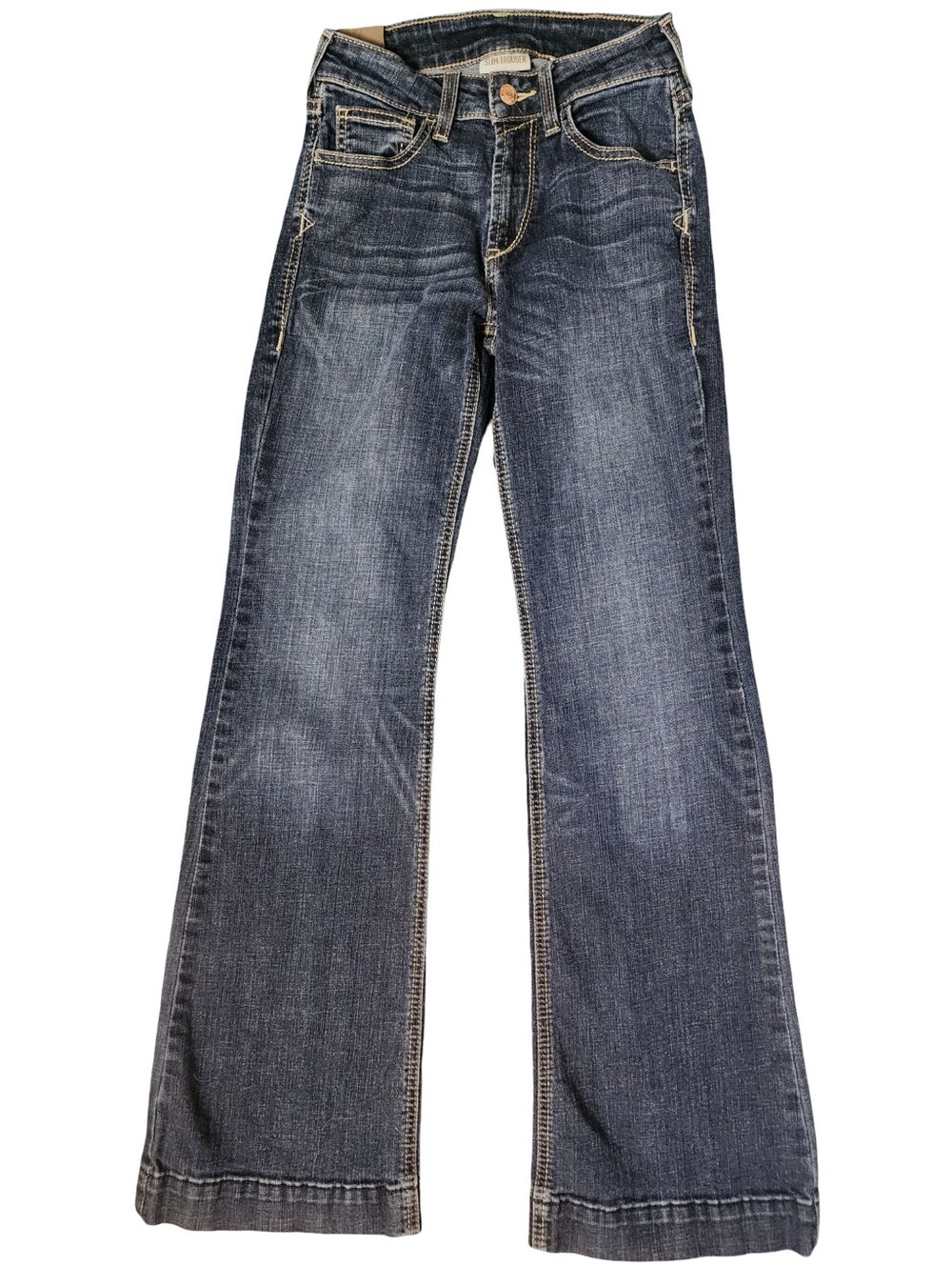 Ariat Women's Slim Trouser Jeans - Medium Dark Blue Wash